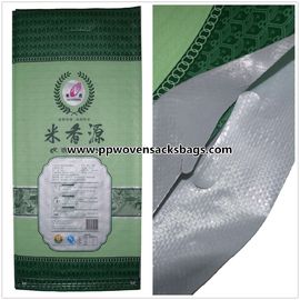 Environmental Friendly Bopp Printed Bags / Woven Polypropylene Bags Transparent nhà cung cấp